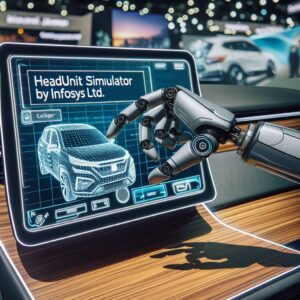 Thumbnail Showing HeadUnit Operated by Robotic Hand
