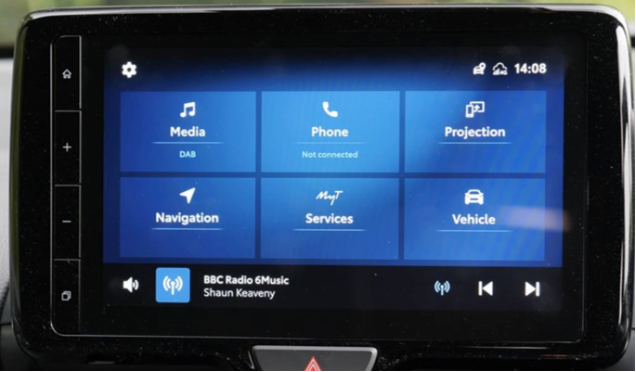 Example HeadUnit Picture