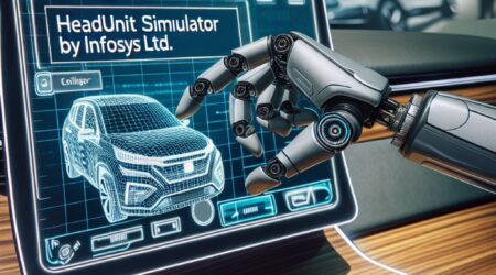 Thumbnail Showing HeadUnit Operated by Robotic Hand